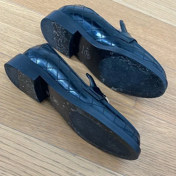CHANEL COCO COIN LOAFERS
